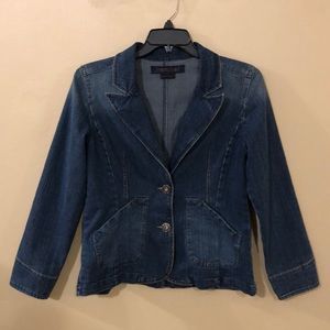 Ladies Jeanstar Jean Jacket Size Large